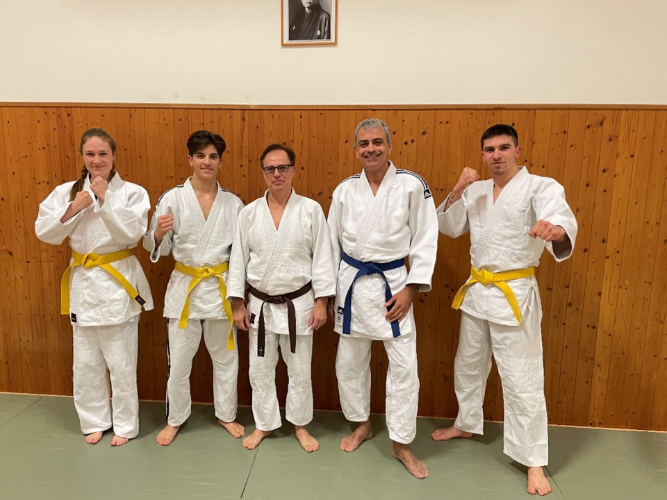 Gratulation zu Kyu-Prüfungen im Ju-Jitsu